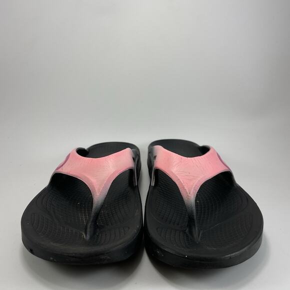 Oofos Ooriginal Sport Flop Flops Womens Size 8 Comfort Recovery Pink - Picture 2 of 9